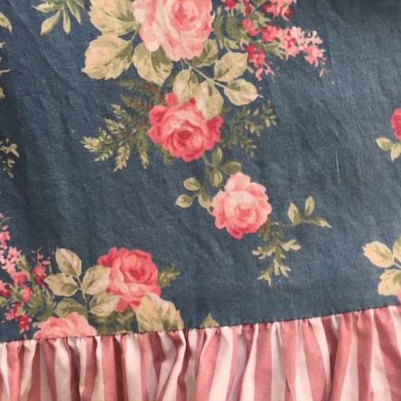 Princess Kaiulani Vintage Prairie Dress 1970s 70s - Picture 10 of 16